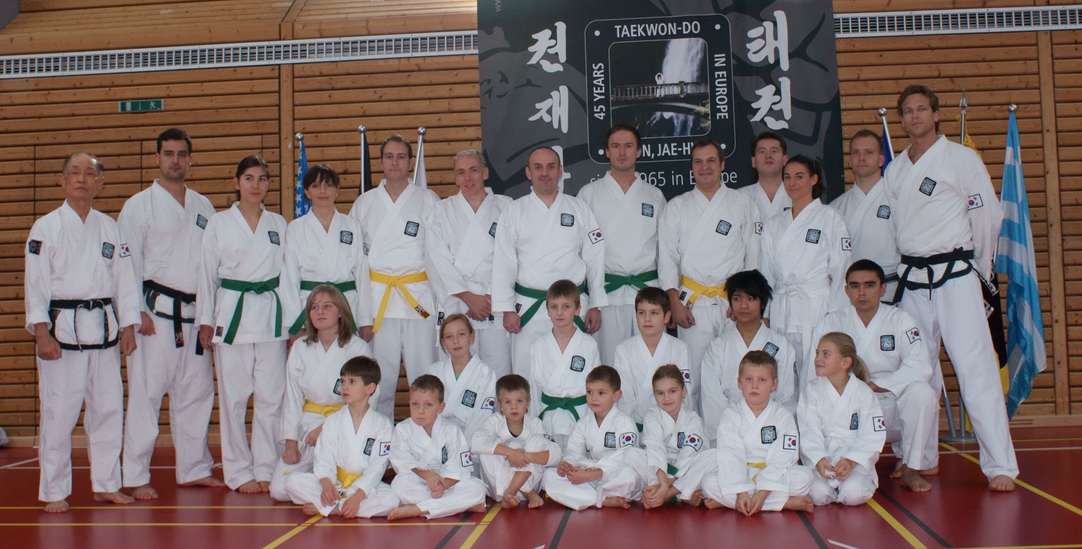 Gruppenfoto taekwondo Ingolstadt